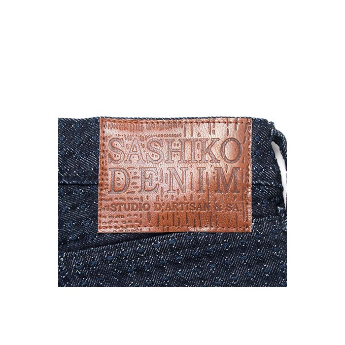 ステュディオ・ダ・ルチザン D1854 刺し子デニムジーンズ IN D 15.5oz デニム