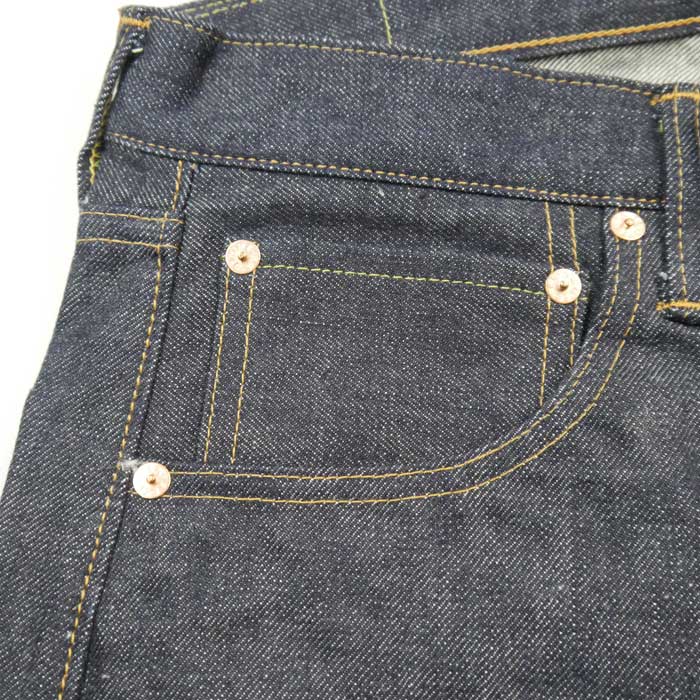 ドゥニーム DEPA-22AW001 DENIME Lot 220A (OFFSET XX MODEL) ワンウォッシュ メンズ デニム ドゥニーム XXモデル オフセット ワンウォッシュ チェーンステッチ 裾上げ無料