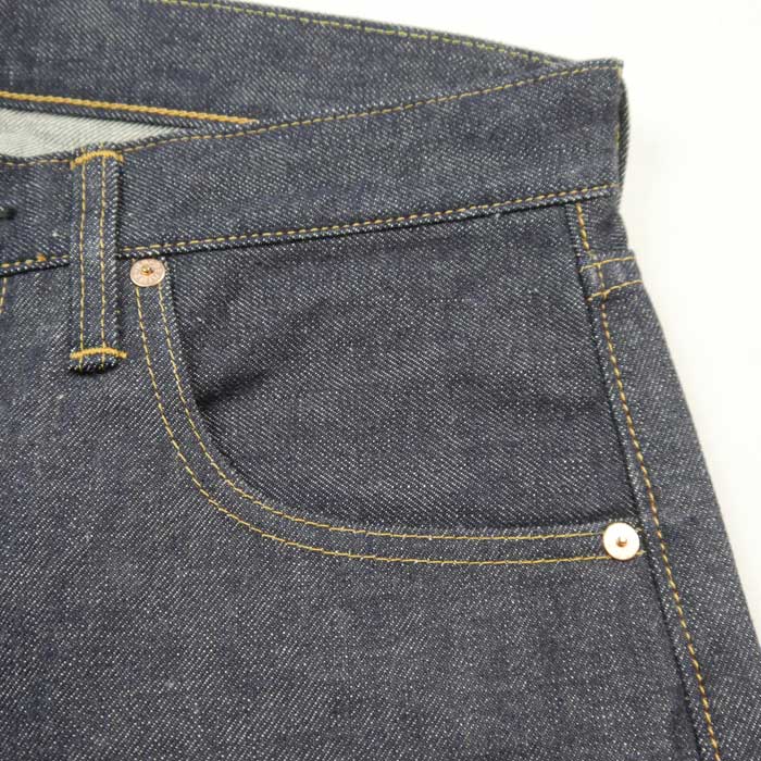 ドゥニーム DEPA-22AW001 DENIME Lot 220A (OFFSET XX MODEL) ワンウォッシュ メンズ デニム ドゥニーム XXモデル オフセット ワンウォッシュ チェーンステッチ 裾上げ無料