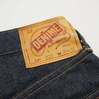 ドゥニーム DEPA-22AW001 DENIME Lot 220A (OFFSET XX MODEL) ワンウォッシュ メンズ デニム ドゥニーム XXモデル オフセット ワンウォッシュ チェーンステッチ 裾上げ無料