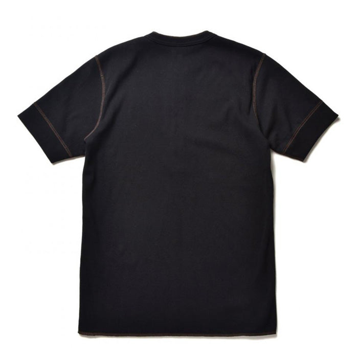 ジョーマッコイ MC13030 UNION SHIRTS S/S 半袖 ヘンリーネックシャツ ブラック メンズ