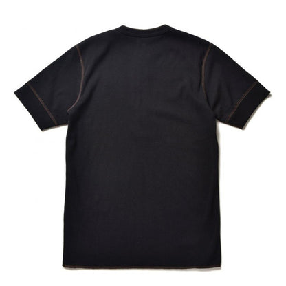 ジョーマッコイ MC13030 UNION SHIRTS S/S 半袖 ヘンリーネックシャツ ブラック メンズ
