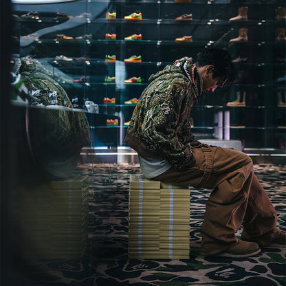 SAINT Mxxxxxx × A BATHING APE® SM-HR1-0000-C38 / BAPE_ZIP HOODIE / SAHARK / CAMO / ジップフーディー