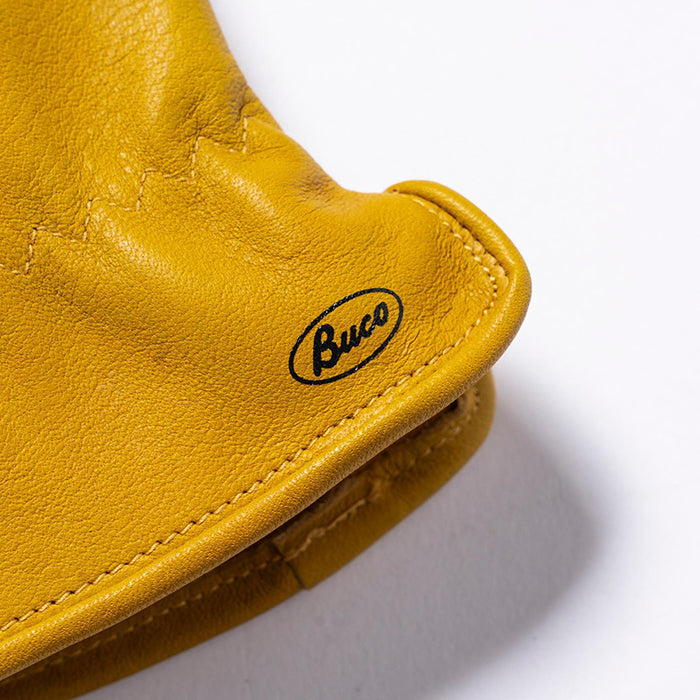 BUCO(ブコ) BUCO HORSEHIDE MOTORCYCLE GLOVE:BLACK YELLOW