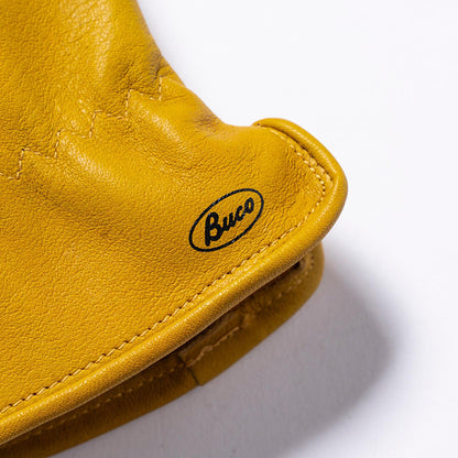 BUCO(ブコ) BUCO HORSEHIDE MOTORCYCLE GLOVE:BLACK YELLOW