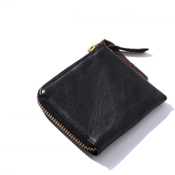 THE REAL McCOY'S,JOE McCOY McCOY'S HORSEHIDE WALLET:BLACK