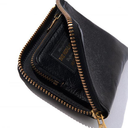 THE REAL McCOY'S,JOE McCOY McCOY'S HORSEHIDE WALLET:BLACK