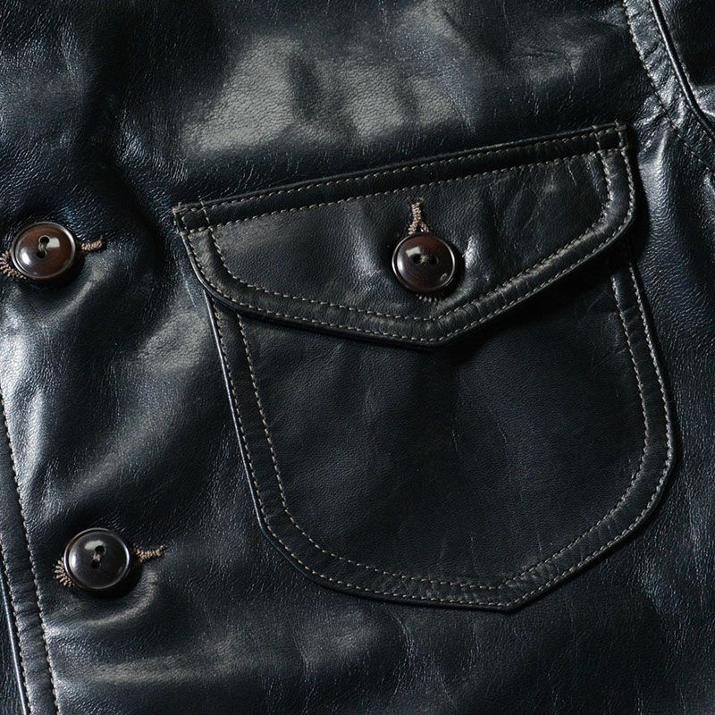 TICK.HIDE[10s Sack Jacket] :BLACK