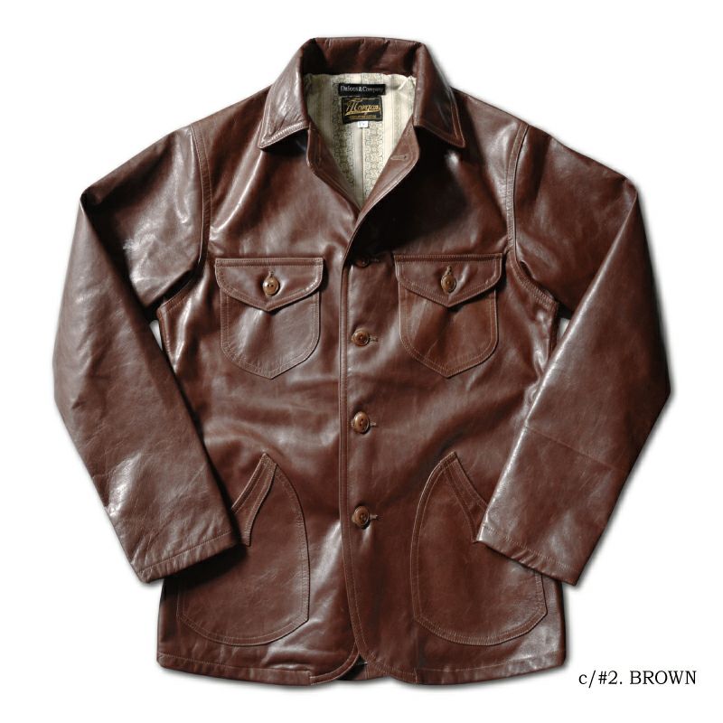 TICK.HIDE[10s Sack Jacket] :BROWN