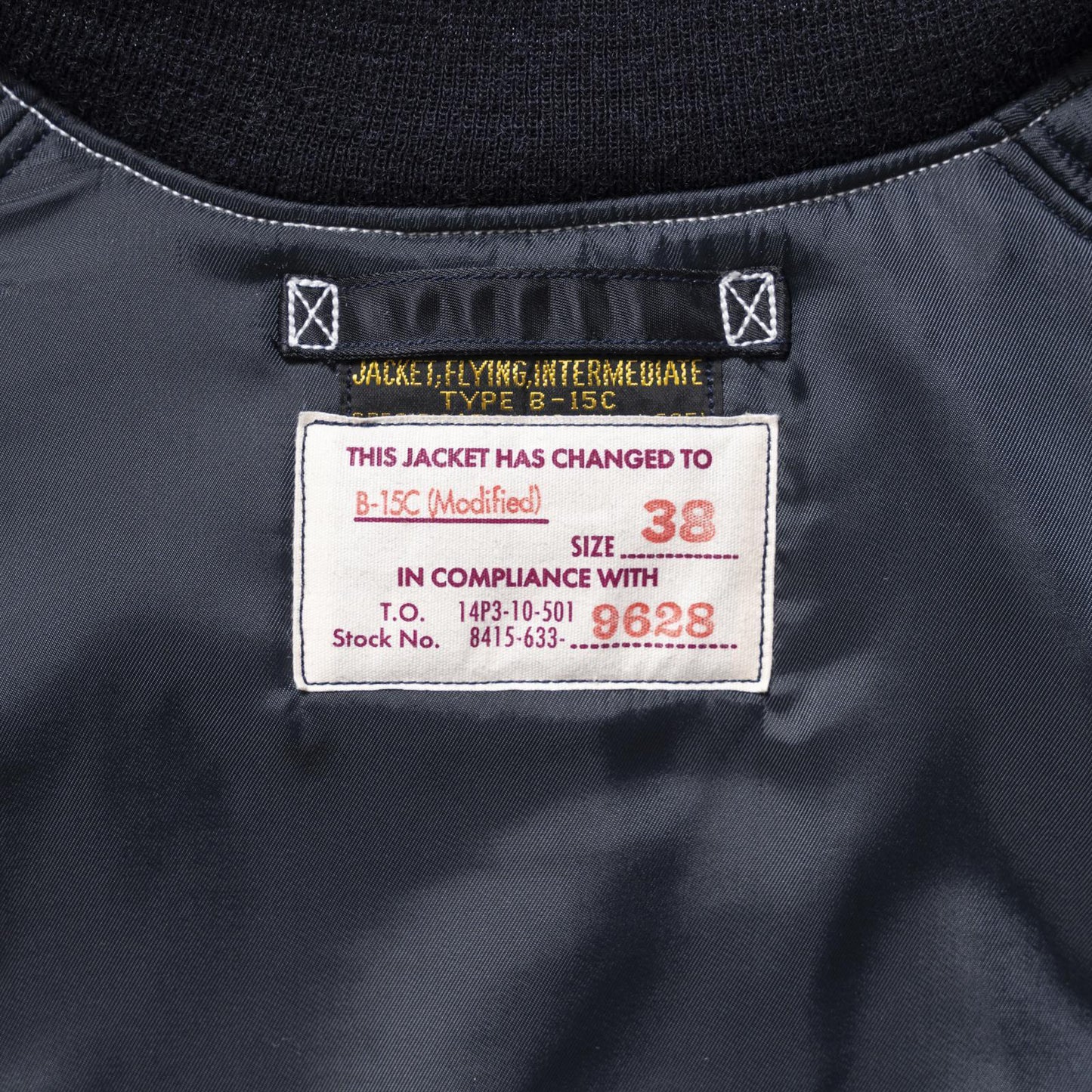 ザ リアルマッコイズ MJ24113 TYPE B-15C REAL McCOY MFG. CO. (MOD) メンズ アウター フライトジャケット