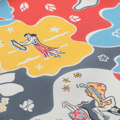 SUN SURF(サンサーフ) Lot No. SS39624 / RAYON HAWAIIAN SHIRT “PARADISE HULA”:115) GRAY
