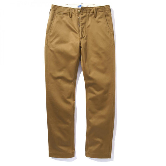 ジョーマッコイ MP19010 JOE McCOY CHINO TROUSERS チノトラウザー チノパン カーキ