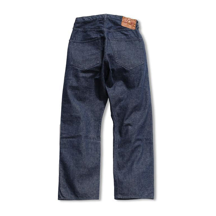 フルカウント 1121-2 Duke Denim 2 スーパーワイドシルエット デニム ジーンズ ワンウォッシュ インディゴブルー メンズ