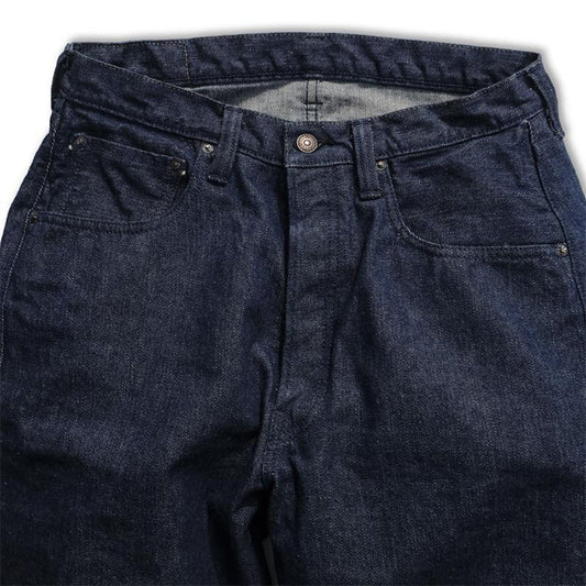 フルカウント 1121-2 Duke Denim 2 スーパーワイドシルエット デニム ジーンズ ワンウォッシュ インディゴブルー メンズ