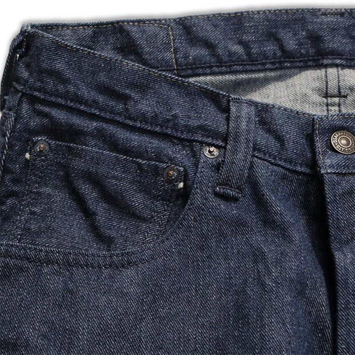 フルカウント 1121-2 Duke Denim 2 スーパーワイドシルエット デニム ジーンズ ワンウォッシュ インディゴブルー メンズ