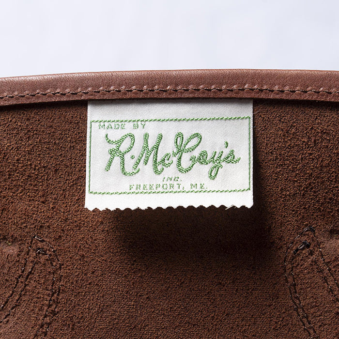 THE REAL McCOY'S,JOE McCOY LEATHER TOTE HANDBAG