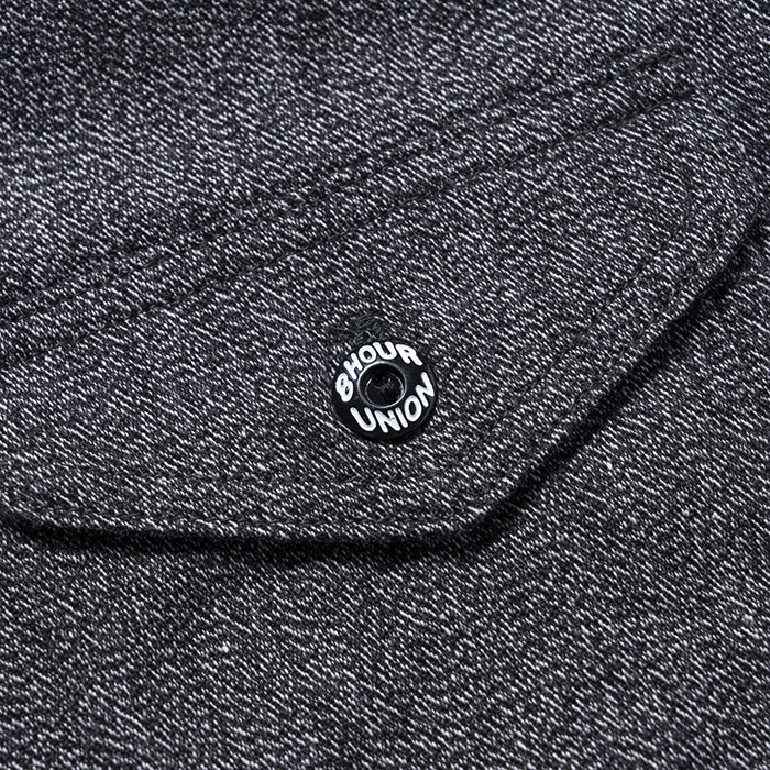 THE REAL McCOY'S,JOE McCOY 8HU CIGARETTE POCKET MOCK-TWIST CHAMBRAY WORK SHIRT