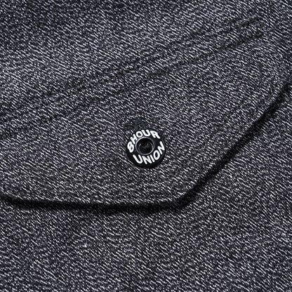 THE REAL McCOY'S,JOE McCOY 8HU CIGARETTE POCKET MOCK-TWIST CHAMBRAY WORK SHIRT