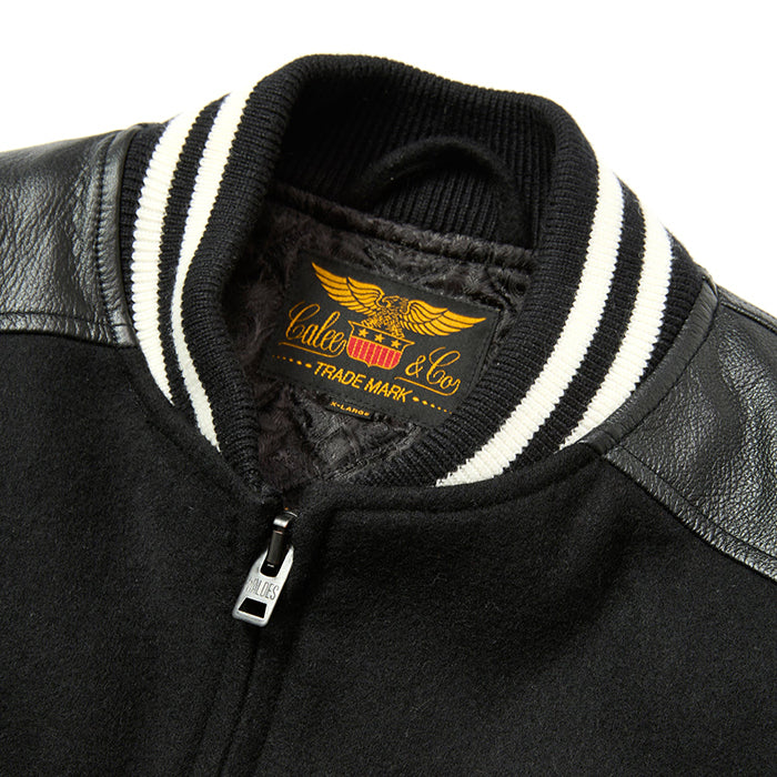 CALEE WOOL MELTON STADIUM JUMPER ＜S.V.D.S.H＞