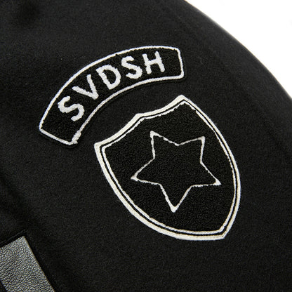 CALEE WOOL MELTON STADIUM JUMPER ＜S.V.D.S.H＞