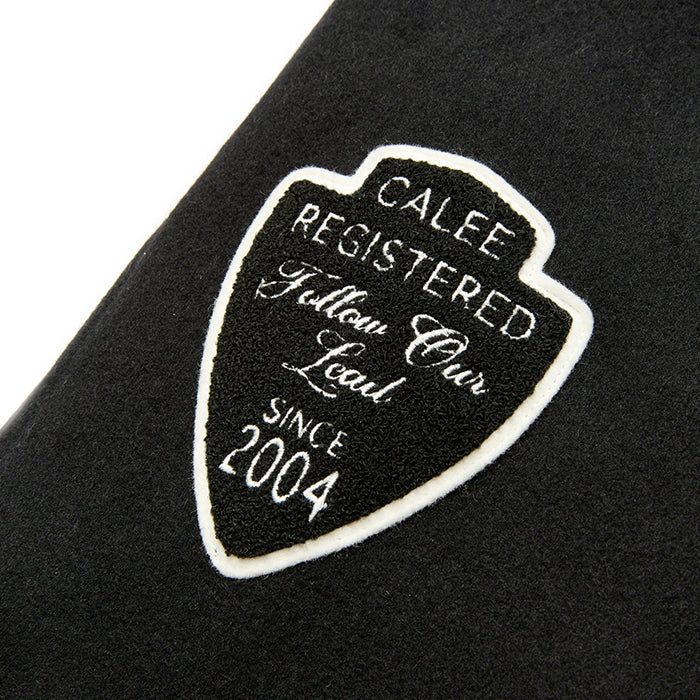 CALEE WOOL MELTON STADIUM JUMPER ＜S.V.D.S.H＞