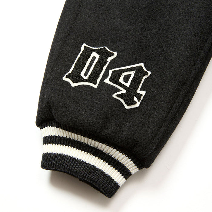 CALEE WOOL MELTON STADIUM JUMPER ＜S.V.D.S.H＞