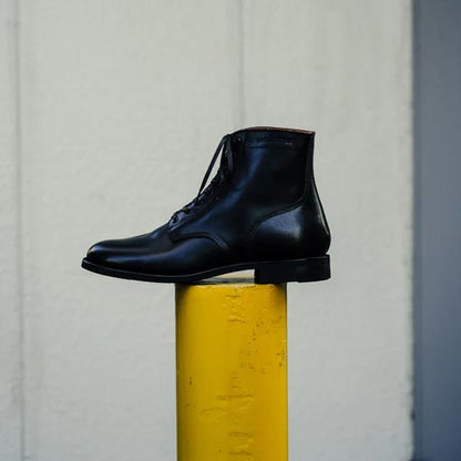 ブラザーブリッジ D015 ESCAPE VINTAGE BLK / CALF エスケープ メンズ レザー USサービスブーツ ダッチカーフ 牛革 ワークブーツ M43 タイプ3 先芯無し