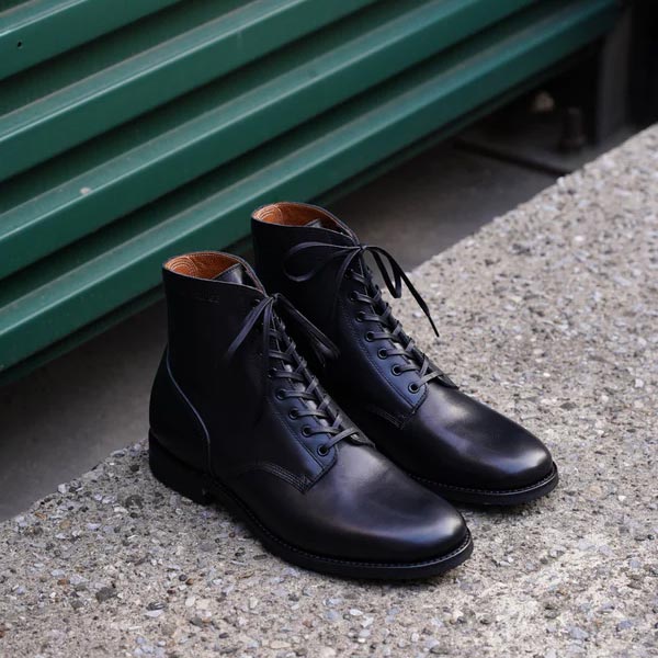 ブラザーブリッジ D015 ESCAPE VINTAGE BLK / CALF エスケープ メンズ レザー USサービスブーツ ダッチカーフ 牛革 ワークブーツ M43 タイプ3 先芯無し