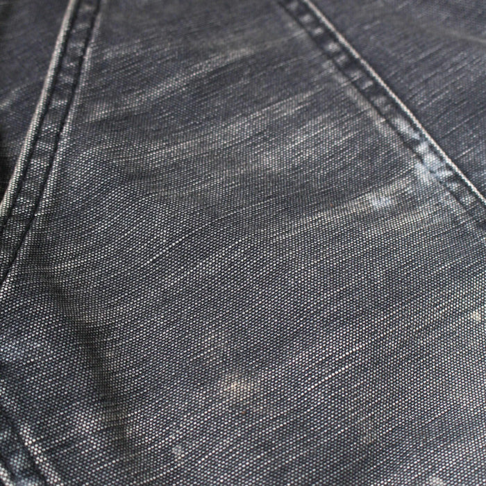 バウワウ BW2302-DDPA DOUBLE KNEE DUCK PAINTER PANTS AGEING BLACK AGEING ダブルニーペインターパンツ ブラック メンズ
