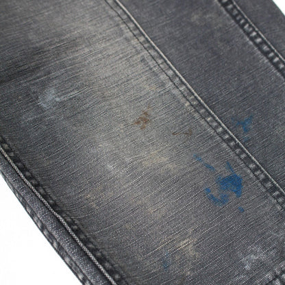バウワウ BW2302-DDPA DOUBLE KNEE DUCK PAINTER PANTS AGEING BLACK AGEING ダブルニーペインターパンツ ブラック メンズ