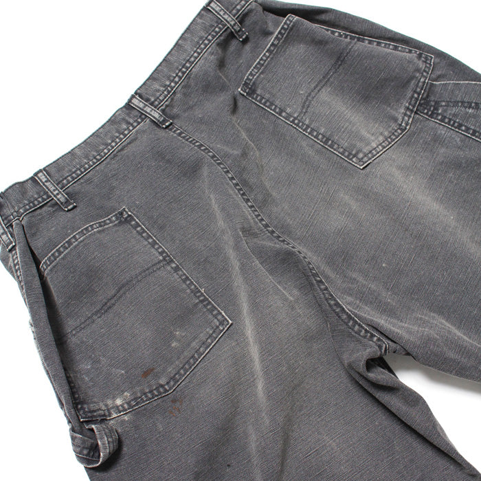 バウワウ BW2302-DDPA DOUBLE KNEE DUCK PAINTER PANTS AGEING BLACK AGEING ダブルニーペインターパンツ ブラック メンズ
