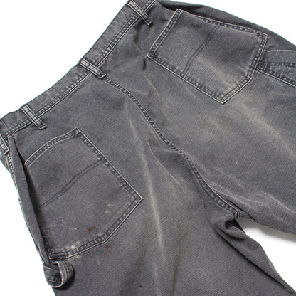 バウワウ BW2302-DDPA DOUBLE KNEE DUCK PAINTER PANTS AGEING BLACK AGEING ダブルニーペインターパンツ ブラック メンズ