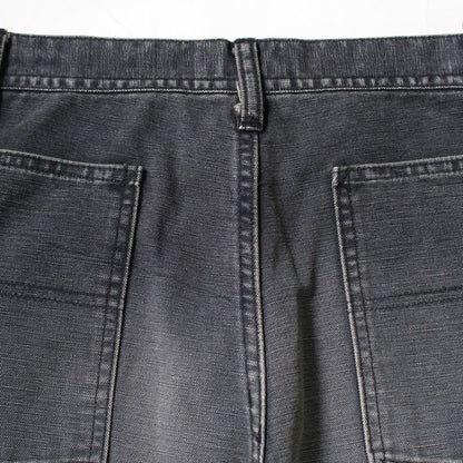 バウワウ BW2302-DDPA DOUBLE KNEE DUCK PAINTER PANTS AGEING BLACK AGEING ダブルニーペインターパンツ ブラック メンズ