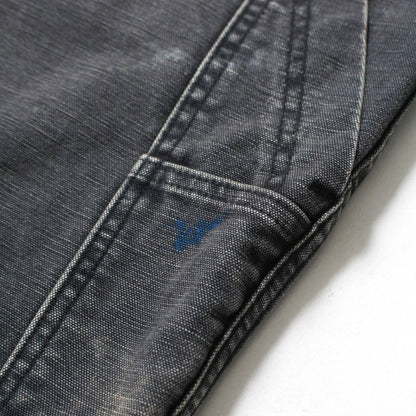 バウワウ BW2302-DDPA DOUBLE KNEE DUCK PAINTER PANTS AGEING BLACK AGEING ダブルニーペインターパンツ ブラック メンズ