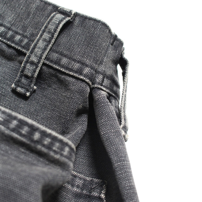 バウワウ BW2302-DDPA DOUBLE KNEE DUCK PAINTER PANTS AGEING BLACK AGEING ダブルニーペインターパンツ ブラック メンズ