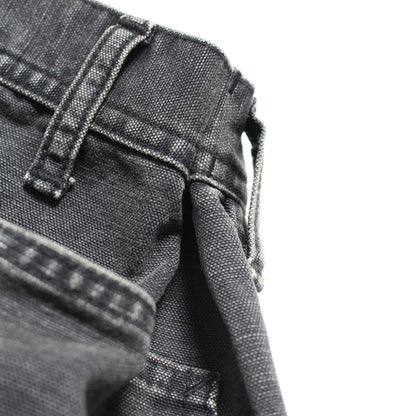 バウワウ BW2302-DDPA DOUBLE KNEE DUCK PAINTER PANTS AGEING BLACK AGEING ダブルニーペインターパンツ ブラック メンズ