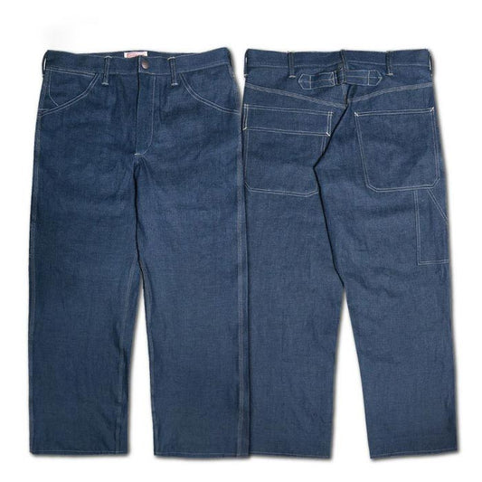 23FW デラックスウエア DX8011 50s PAINTER TROUSERS インディゴ メンズ デニム ジーンズ ペインタートラウザーズ パンツ