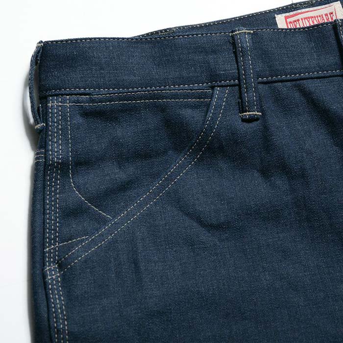 23FW デラックスウエア DX8011 50s PAINTER TROUSERS インディゴ メンズ デニム ジーンズ ペインタートラウザーズ パンツ