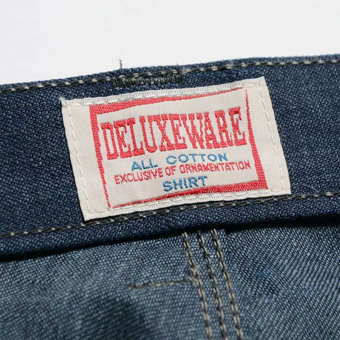 23FW デラックスウエア DX8011 50s PAINTER TROUSERS インディゴ メンズ デニム ジーンズ ペインタートラウザーズ パンツ