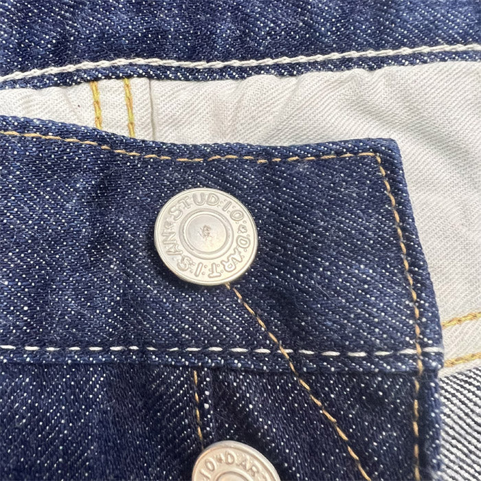 STUDIO D'ARTISAN×UNIQUE JEAN STORE別注 綿濃 UJS-001 レギュラーストレート