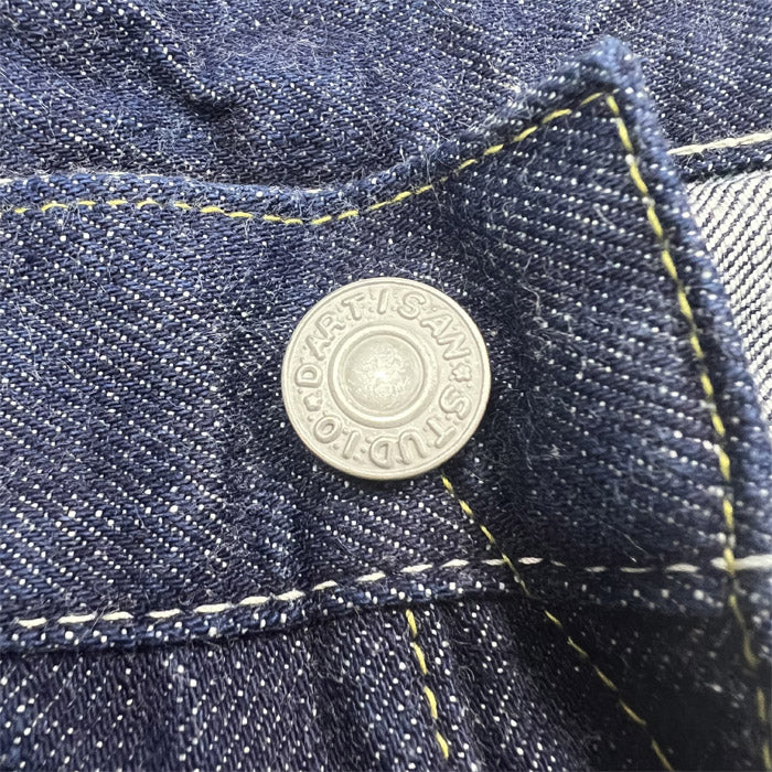STUDIO D'ARTISAN×UNIQUE JEAN STORE別注 綿濃 UJS-002 リラックステーパード