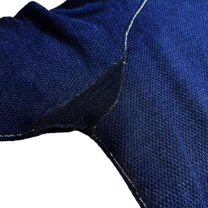 Yarn Dyed Indigo Hoodie:Sashiko