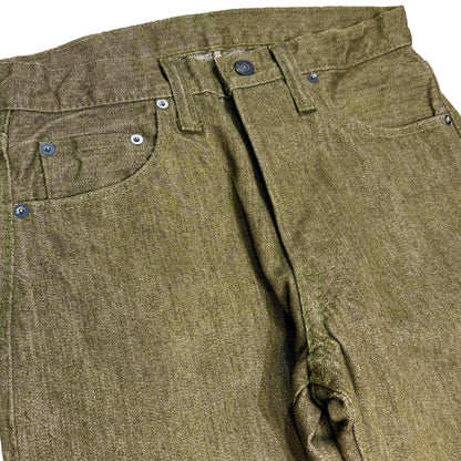 14oz Olive Regular Straight:Olive X White