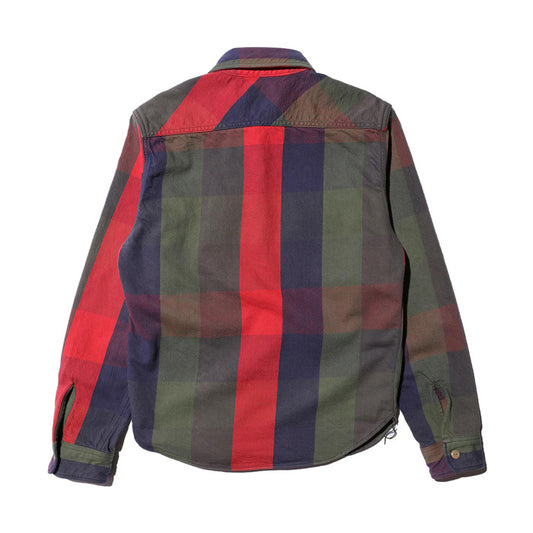ジェラード JP82125 Union Worker Shirt Short Length ウォーターメロン メンズ ネルシャツ ショート丈 ユニオンワークシャツ チェック 長袖 フランネル