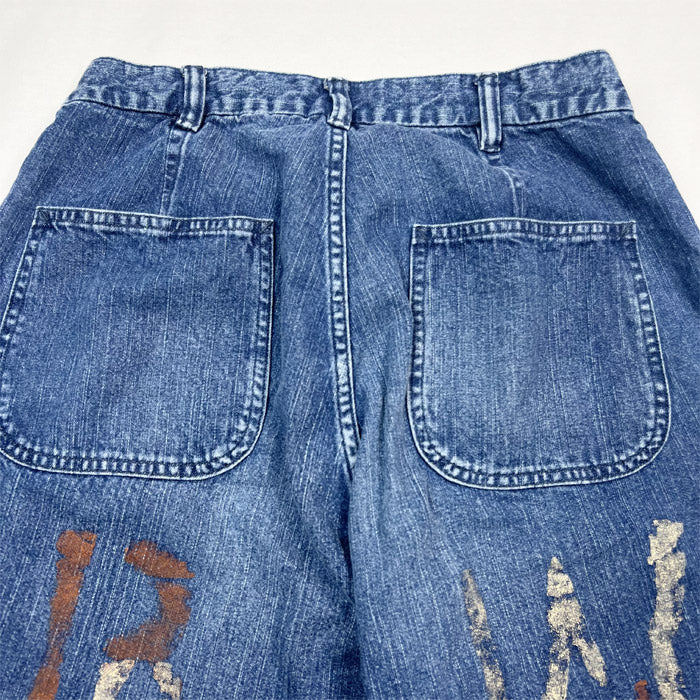 FULL COUNT×UNIQUE JEAN STORE 1002-PWH Denim Tapered Trousers 〔Prisoner of war〕コラボジーンズ