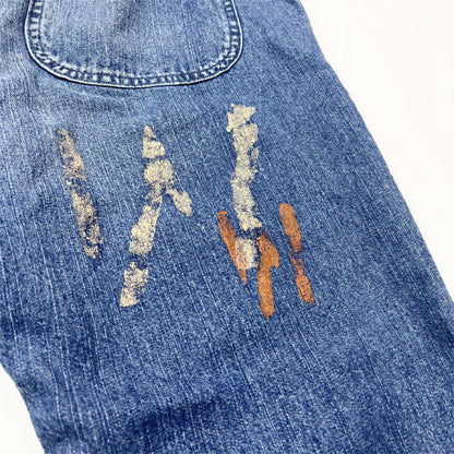 FULL COUNT×UNIQUE JEAN STORE 1002-PWH Denim Tapered Trousers 〔Prisoner of war〕コラボジーンズ