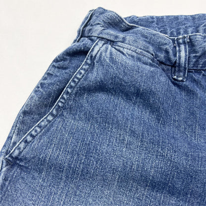 FULL COUNT×UNIQUE JEAN STORE 1002-PWH Denim Tapered Trousers 〔Prisoner of war〕コラボジーンズ