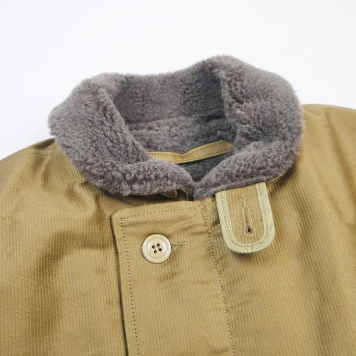 トロフィークロージング TR23AW-508 N-1 TR.mfg.Jacket カーキ メンズ アウター ミリタリー 1940年代 USN デッキジャケット アルパカ