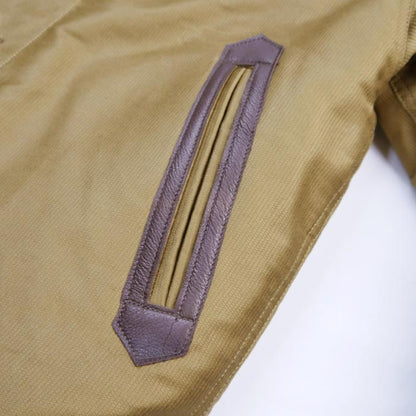 トロフィークロージング TR23AW-508 N-1 TR.mfg.Jacket カーキ メンズ アウター ミリタリー 1940年代 USN デッキジャケット アルパカ