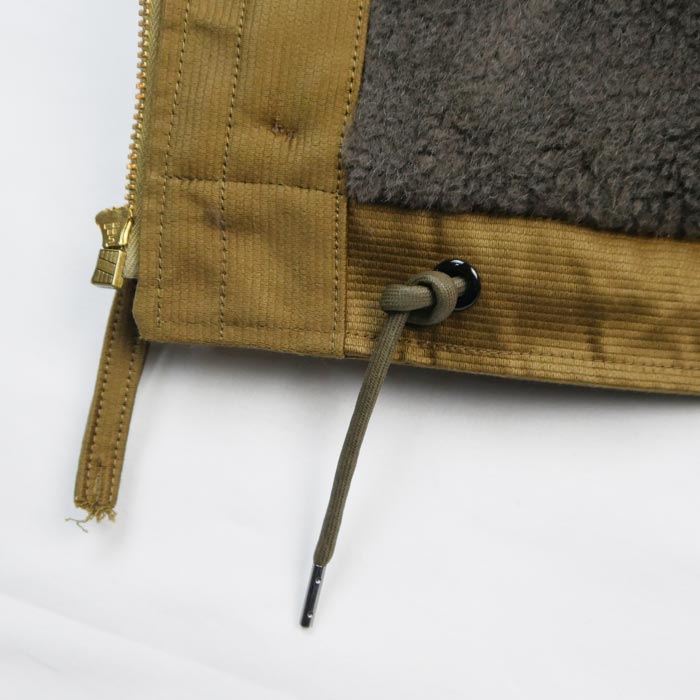 トロフィークロージング TR23AW-508 N-1 TR.mfg.Jacket カーキ メンズ アウター ミリタリー 1940年代 USN デッキジャケット アルパカ